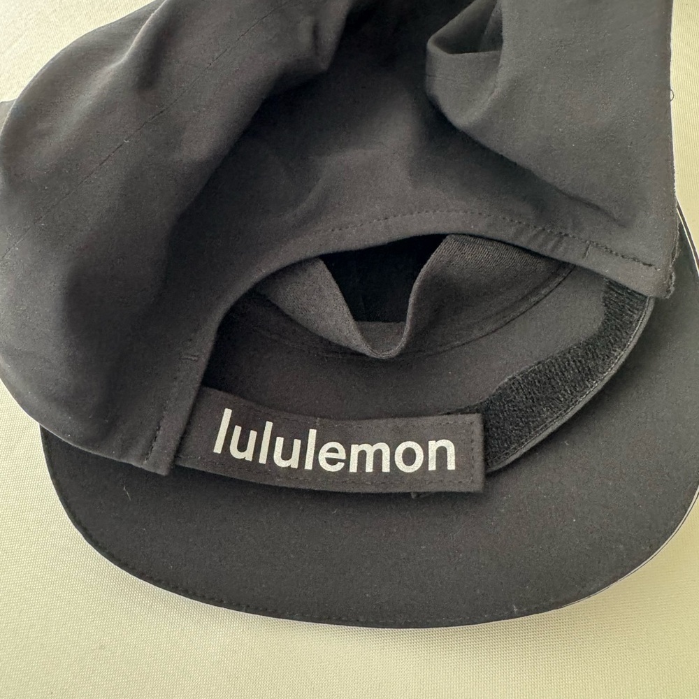 Lululemon Fast & Free Running Black Athletic Hat - Picture 2 of 3